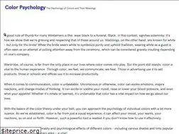 Sites similar to colorpsychology.org