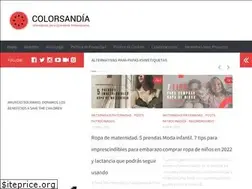 Sites similar to colorsandia.es
