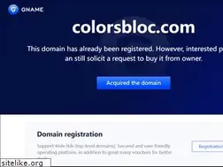 Sites similar to colorsbloc.com