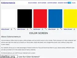 Sites similar to colorscreen.io