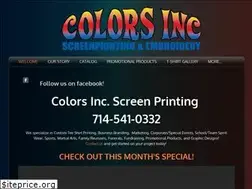 Sites similar to colorsinctees.com