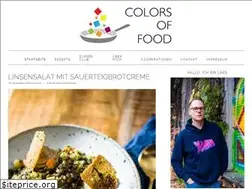 Sites similar to colorsoffood.de