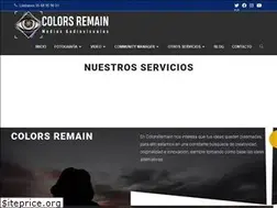 Sites similar to colorsremain.com