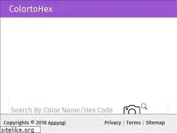 Sites similar to colortohex.com