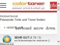 Sites similar to colortoner.de
