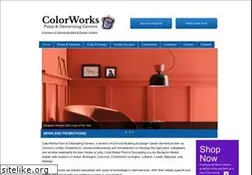 Sites similar to colorworkspaintstores.com
