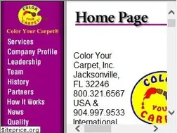 Sites similar to coloryourcarpet.com