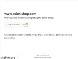 Sites similar to colosishop.com
