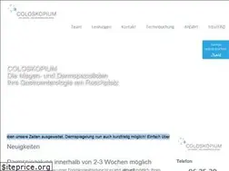 Sites similar to coloskopium.de