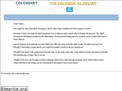 Sites similar to colossary.com