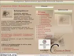Sites similar to colosseumdekor.hu