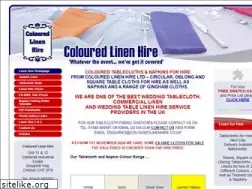 Sites similar to colouredlinenhire.co.uk