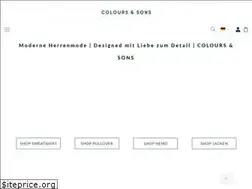 Sites similar to coloursandsons.com