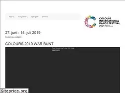 Sites similar to coloursdancefestival.com