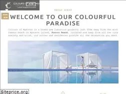 Sites similar to coloursofmykonos.com