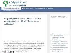Sites similar to colpensiones-historia-laboral.com