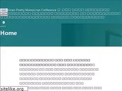 Sites similar to colrainpoetry.com