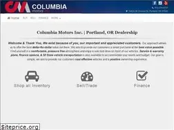 Sites similar to columbia-motors.com