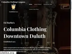 Sites similar to columbiaclothingcompany.com