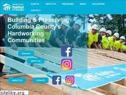 Sites similar to columbiacountyhabitat.org