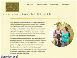 Sites similar to columbiagardenscemetery.org