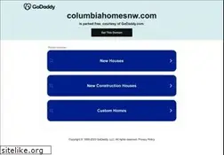 Sites similar to columbiahomesnw.com