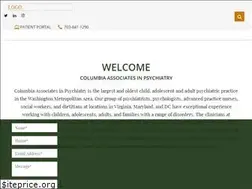 Sites similar to columbiapsychiatry-dc.com