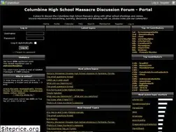 Sites similar to columbinemassacre.forumotion.com