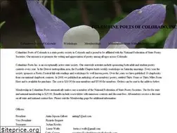 Sites similar to columbinepoetsofcolorado.com