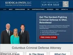 Sites similar to columbuscriminaldefenseattorney.com
