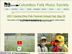 Sites similar to columbusfolkmusicsociety.org