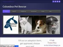 Sites similar to columbuspetrescue.com