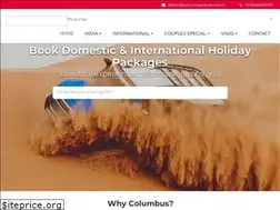 Sites similar to columbusvacations.in