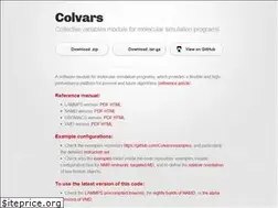 Sites similar to colvars.github.io