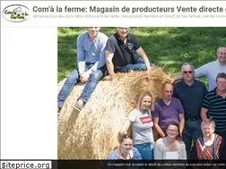 Sites similar to comalaferme.fr