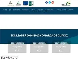 Sites similar to comarcadeguadix.com
