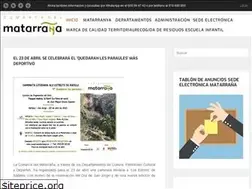 Sites similar to comarcamatarranya.es
