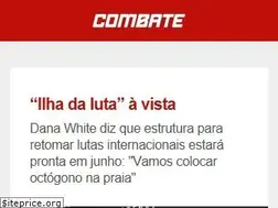 Sites similar to combate.globo.com