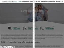 Sites similar to combien-emprunter.com