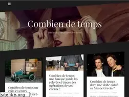Sites similar to combiendetemps.com