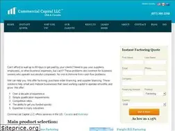 Sites similar to comcapfactoring.com
