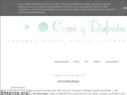 Sites similar to come-y-disfruta.blogspot.com