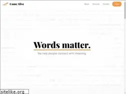 Sites similar to comealiveusa.com