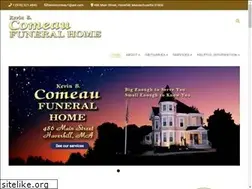 Sites similar to comeaufuneral.com