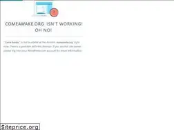 Sites similar to comeawake.org