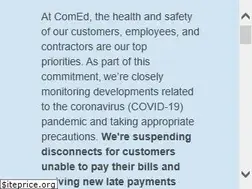Sites similar to comed.com