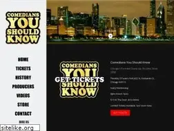 Sites similar to comediansyoushouldknow.com