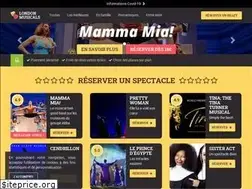 Sites similar to comedie-musicale-londres.fr