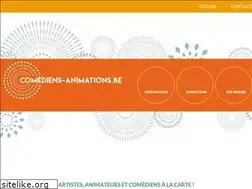 Sites similar to comediens-animations.be