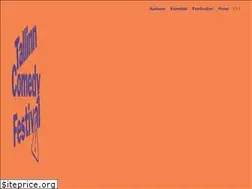 Sites similar to comedyfestival.ee